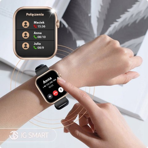 Damski Smartwatch: Rozmówy, Sms, Sport, Zdrowie, 4 Paski, Polskie Menu