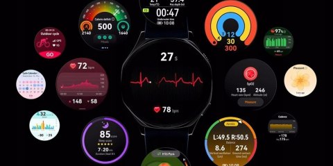 Huawei Watch Gt 5 46Mm Bt5.2 Ceramiczny, Gps, Easyfit, Wodoodporny, 35G