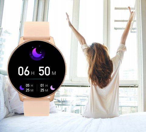 Smartwatch Damski 1,46 Amoled Bt Calling, Cykl Menstruacyjny, Sport Polskie
