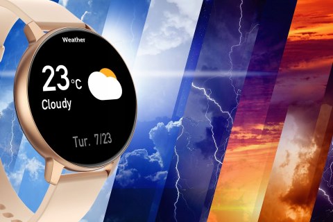 Smartwatch Damski 1,46 Amoled Bt Calling, Cykl Menstruacyjny, Sport Polskie