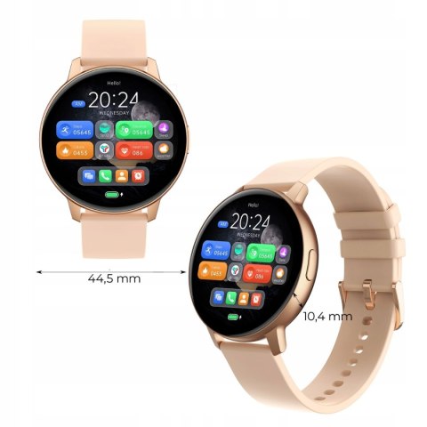 Smartwatch Damski 1,46 Amoled Bt Calling, Cykl Menstruacyjny, Sport Polskie