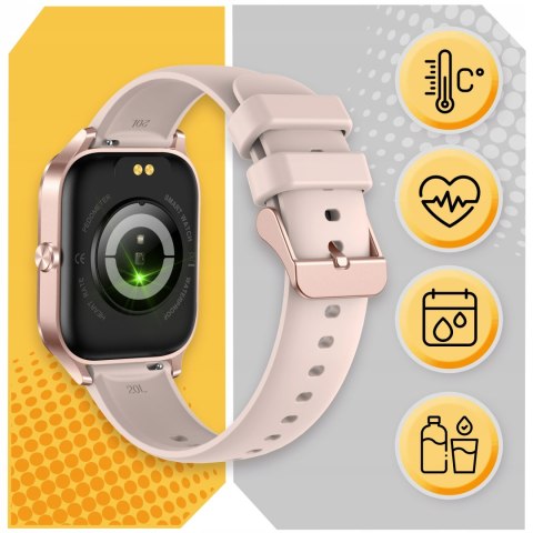 Smartwatch Damski Dla Kobiety Z Polskim Menu Rozmowy I Monitoring Zdrowia