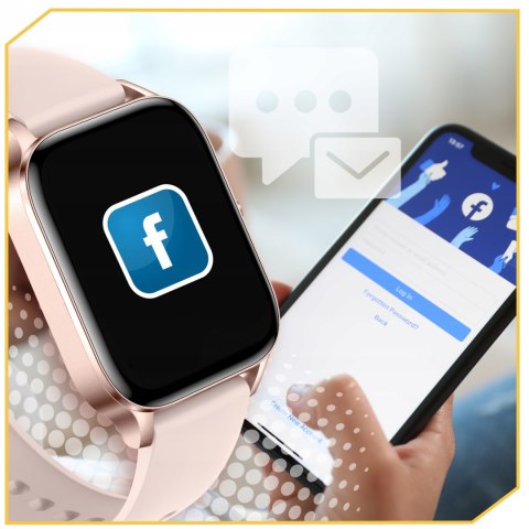 Smartwatch Damski Dla Kobiety Z Polskim Menu Rozmowy I Monitoring Zdrowia