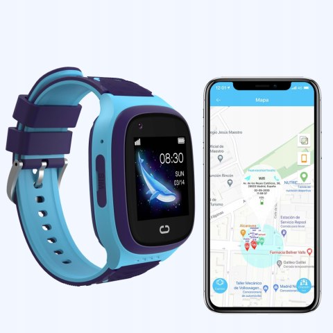 Smartwatch Dla Dzieci 4G Gps Sim - Telefon, Wideo Rozmowy, Geozona, Ip67