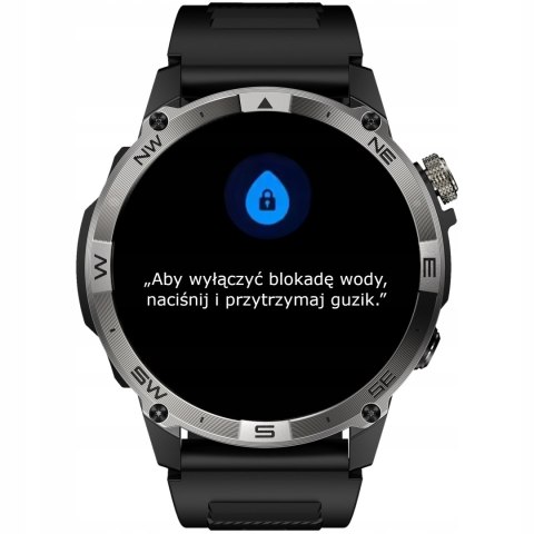 Smartwatch Wenom Explorer Ip68 Gps, Amoled, Pulsometr, Krokomierz, Rozmowy