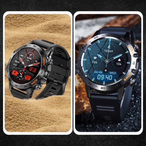 Zegarek Smartwatch Męski 360X Ponad 100 Trybów Sportowych 4 Wersje Interfejsu