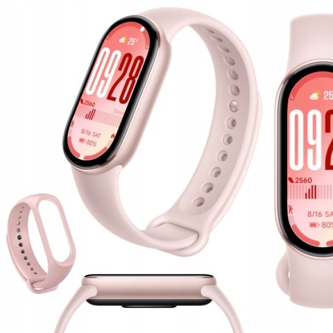 Xiaomi Smart Band 10 Różowa Opaska Amoled 1.1 14 Dni Baterii 30+ Trybów