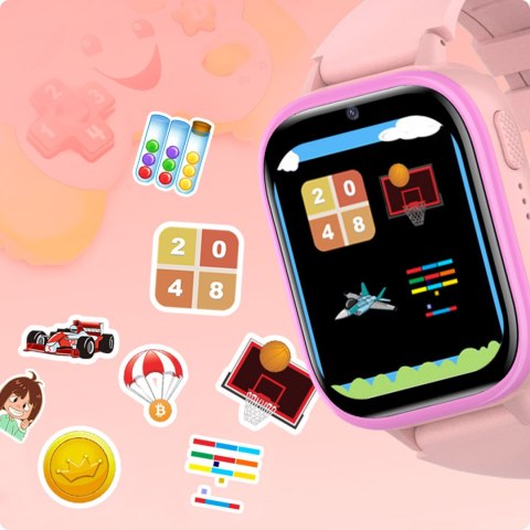 Dziecięcy Smart Watch Jg A26 - Slot Na Kartę Sim, Polskie Menu, 31 Gier