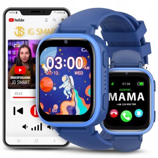 Dziecięcy Smartwatch Z Kartą Sim, Telefon I Aparat - Gry I Nauka, 4 Kolory