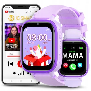 Dziecięcy Smartwatch Z Telefonem I Sim, Gry, Nauką, Aparat, Polskie Menu
