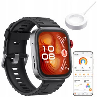 Huawei Watch Fit 4 Pro Czarny Ekg, Szkło Szafirowe, Bt, Gps, 10 Dni Bateria