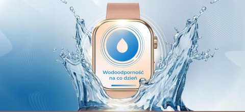 Smartwatch 300Ma Rozmowy, Powiadomienia, Glukoza, 4 Paski, Polskie Menu