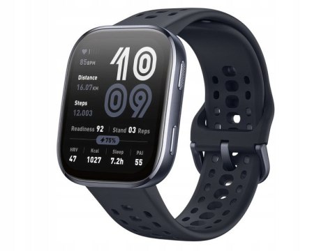 Smartwatch Amazfit Bip 6 Czarny Amoled 1,97 Gps Bluetooth 5Atm 140 Trybów