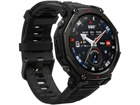 Smartwatch Amazfit T-Rex 3 Pro Czarny, Militarny Z Gps, Amoled 3000 Nitów