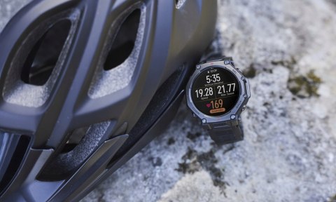 Smartwatch Amazfit T-Rex 3 Pro Czarny, Militarny Z Gps, Amoled 3000 Nitów