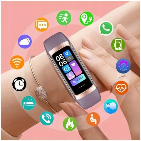 Smartwatch Amoled Wodoodporny Pulsometr I Krokomierz Sport Sms C60 2025