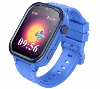 Smartwatch Dla Dzieci 4G Lte Gps Ip67 48Mm, Nawigacja, Sos, Polskie Menu