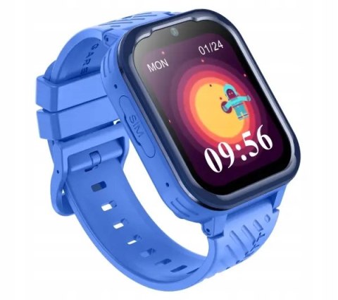 Smartwatch Dla Dzieci 4G Lte Gps Ip67 48Mm, Nawigacja, Sos, Polskie Menu