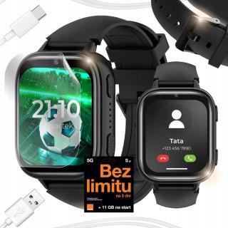 Smartwatch Dla Dzieci: Telefon, 31 Gier, Aparat Hd, Video, Mp3, Krokomierz