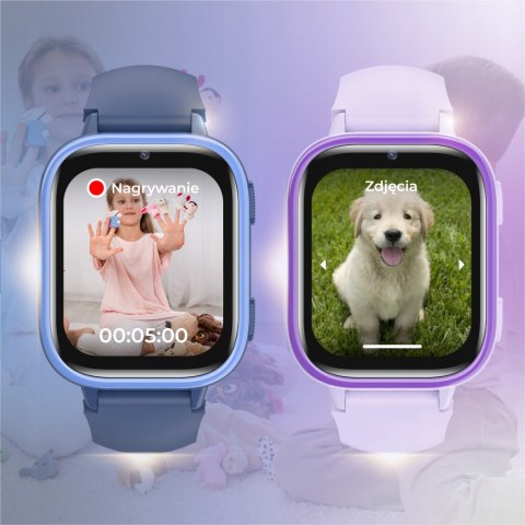 Smartwatch Dla Dzieci Telefon, Gry, Kamera, Muzyka, Krokomierz Polskie Menu