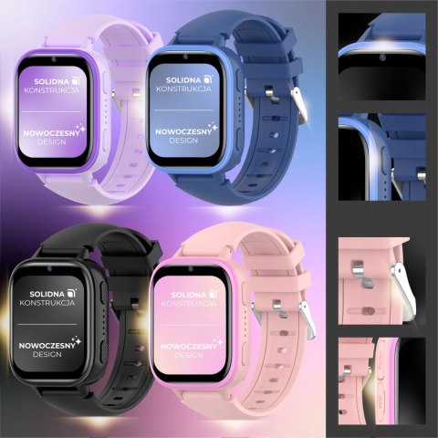 Smartwatch Dla Dzieci Telefon, Gry, Kamera, Muzyka, Krokomierz Polskie Menu