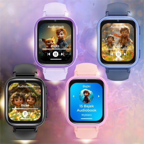 Smartwatch Dla Dzieci Telefon, Gry, Kamera, Muzyka, Krokomierz Polskie Menu