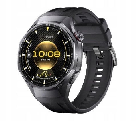 Smartwatch Huawei Watch Gt6 Pro 46Mm Czarny Nfc, Monitor Snu, Krokomierz