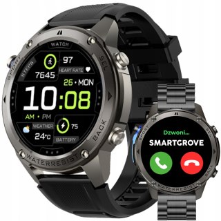 Smartwatch Męski Amoled 1,43 Cal Gps 5Atm 500Mah 15 Dni Sport I Rozmowy