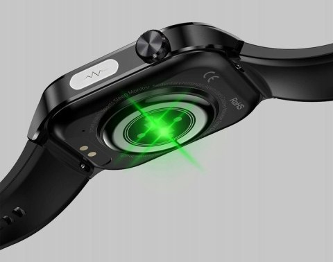 Smartwatch Męski Ekg, Ciśnieniomierz, Pomiar Glukozy, Tętna I Ciśnienia