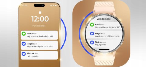 Smartwatch Z Polskim Menu, Rozmowy, Powiadomienia, Sport - 280Mah, 4 Paski