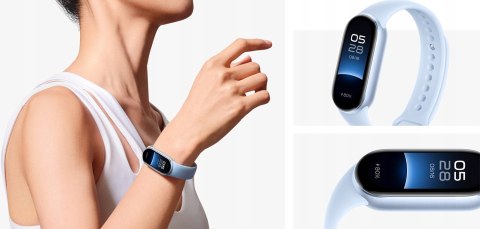 Xiaomi Smart Band 9 - Wyświetlacz Amoled 1,62, 1200 Nitów, 21 Dni Baterii