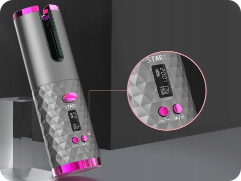 Automatyczna lokówka Better Media LOK-0082 z ceramiczną powłoką 34W
