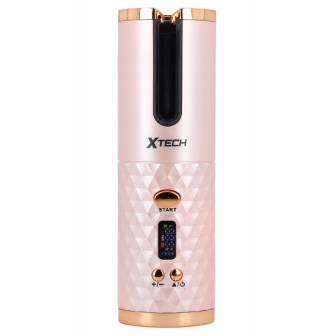 Automatyczna lokówka XTech F680 z ceramiczną powłoką, różowe złoto