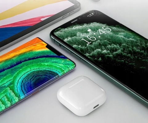 Bezprzewodowe Słuchawki Douszne Bluetooth 5.3 z Mikrofonem X-BASS Białe