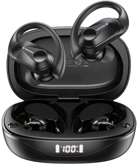 Bezprzewodowe słuchawki Lenovo LP75 z Bluetooth 5.3 i etui 40h