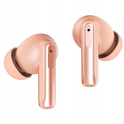 Bezprzewodowe słuchawki TWS XY70 z ANC, Bluetooth 5.3, wodoodporne, różowe