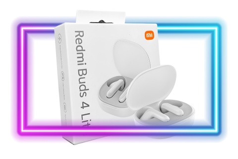 Bezprzewodowe słuchawki Xiaomi Redmi Buds 4 Lite, Bluetooth 5.3, IP54