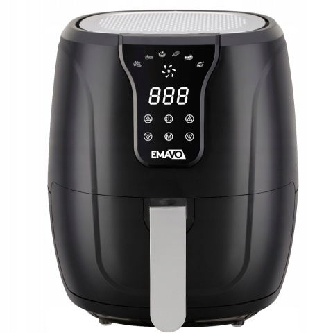 Frytkownica Beztłuszczowa EMAVO 1300W XL - 8 Programów, Zdrowe Gotowanie