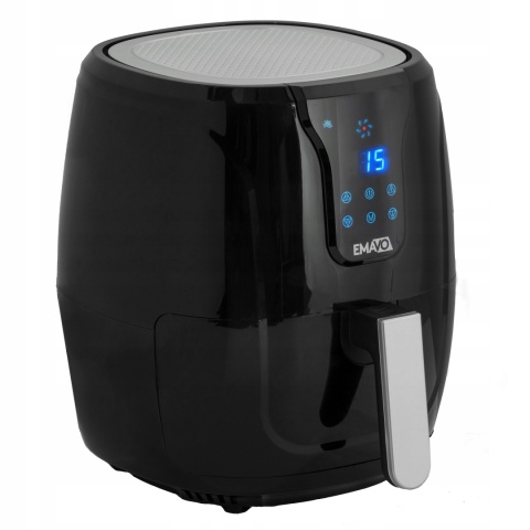 Frytkownica Beztłuszczowa EMAVO 1300W XL - 8 Programów, Zdrowe Gotowanie