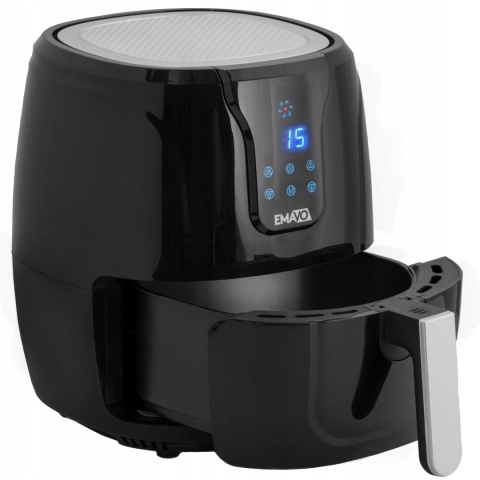 Frytkownica Beztłuszczowa EMAVO 1300W XL - 8 Programów, Zdrowe Gotowanie