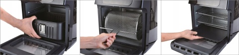 Frytkownica Beztłuszczowa Lund 12L 1800W z Timerem i 10 Programami