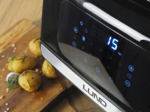 Frytkownica Beztłuszczowa Lund 12L 1800W z Timerem i 10 Programami