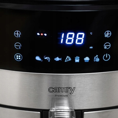 Frytkownica beztłuszczowa Camry CR63111 XXL 5L 2500W, 9 programów