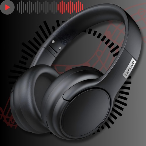 Lenovo TH20 Bezprzewodowe Słuchawki Gamingowe Deep Bass Bluetooth 5.3