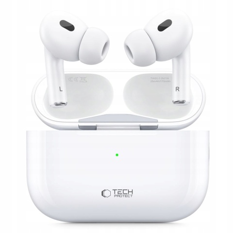 Słuchawki Bluetooth TWS Tech-Protect UltraBoost z Indukcyjnym Ładowaniem