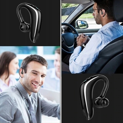 Słuchawki Bluetooth z redukcją szumów, LED i funkcją Multipoint