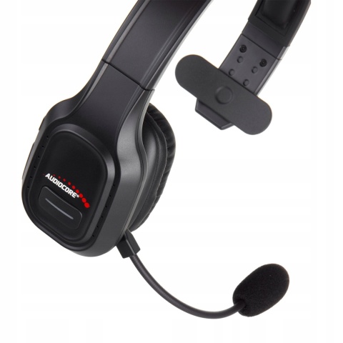 Słuchawki bezprzewodowe Audiocore AC864 z mikrofonem do call center