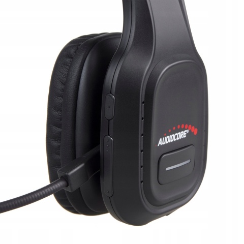 Słuchawki bezprzewodowe Audiocore AC864 z mikrofonem do call center