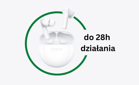Słuchawki bezprzewodowe OPPO Enco Buds2 z redukcją szumów, Bluetooth 5.2