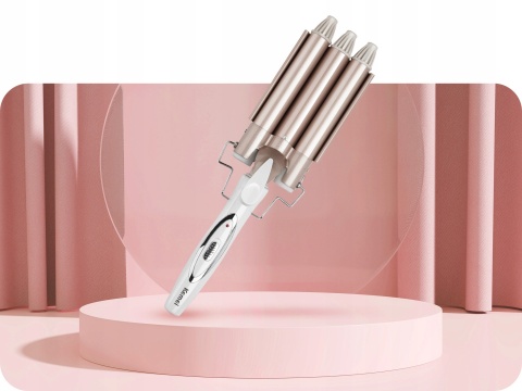 Wielofunkcyjna Lokówka Kemei LOK-0079 z Ceramiczną Powłoką 220°C